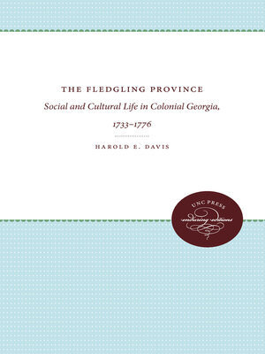 cover image of The Fledgling Province